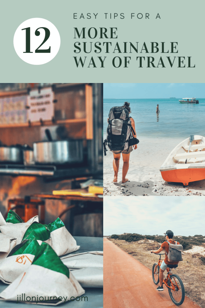 How to become a more sustainable traveler