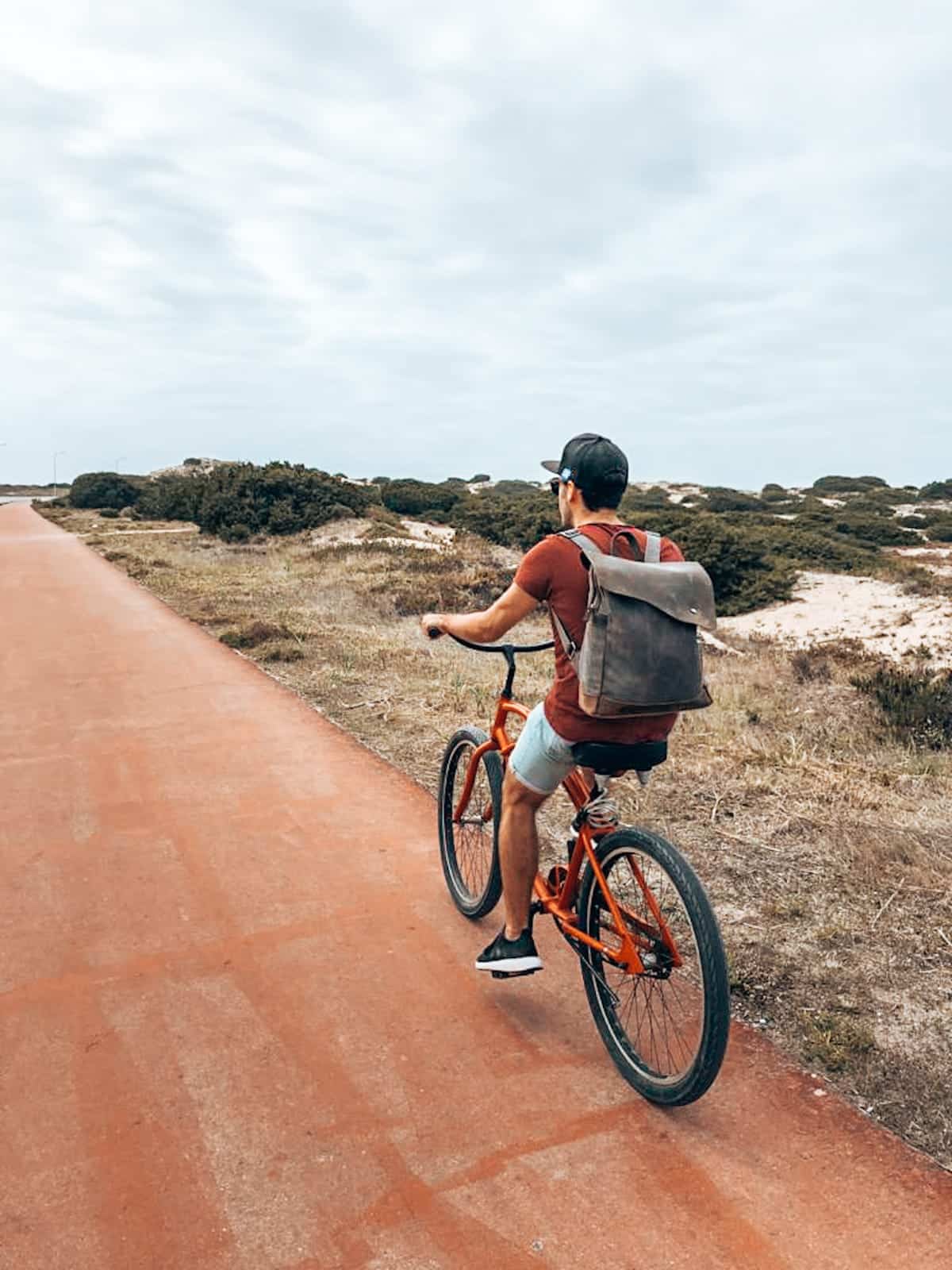 Portugal road trip | Plan-a-sustainable-vacation Portugal road trip | Bike riding Baleal. Renting bikes is an awesome way to plan a sustainable vacation