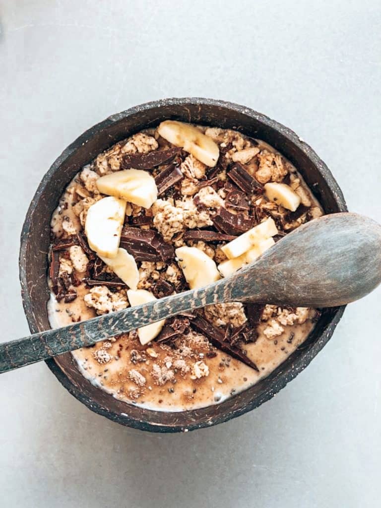 Breakfast bowl at Kirana