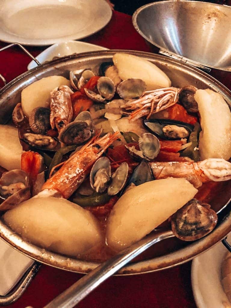 Cataplana at Fernando's Lagos
