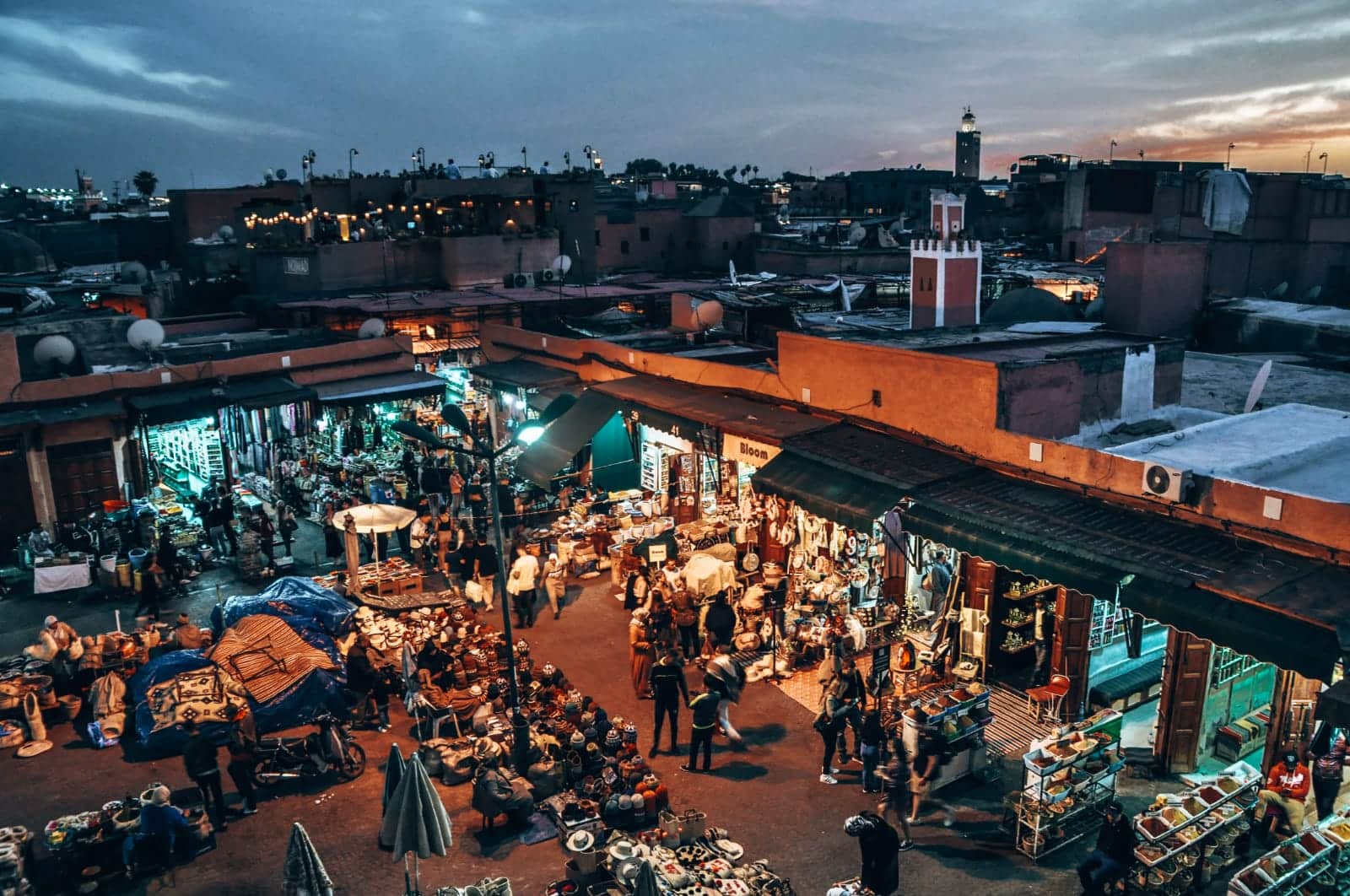 the spice market in Marrakesh | Sustainable travel Morocco | Nachhaltig reisen in Marokko