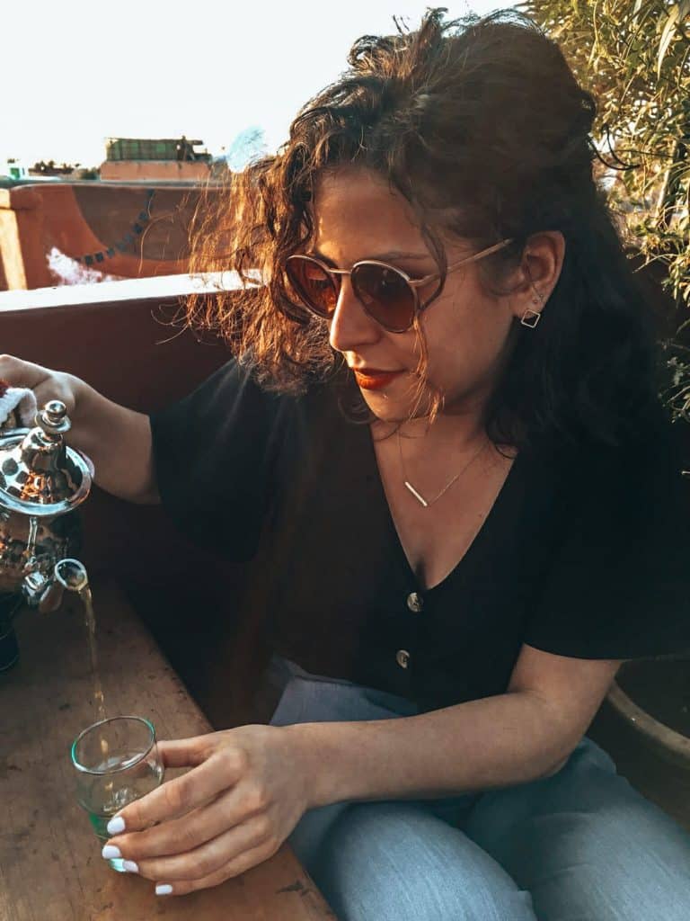 Tea in Marrakesh | 10 days in Morocco itinerary | 1 Woche Marokko Reiseroute