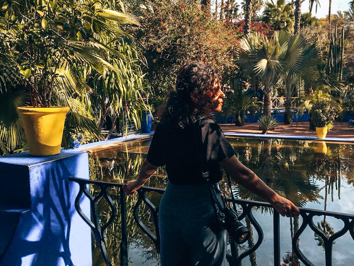 Jardin Majorelle in Marrakesh | 10 days in Morocco itinerary | 1 Woche Marokko Reiseroute