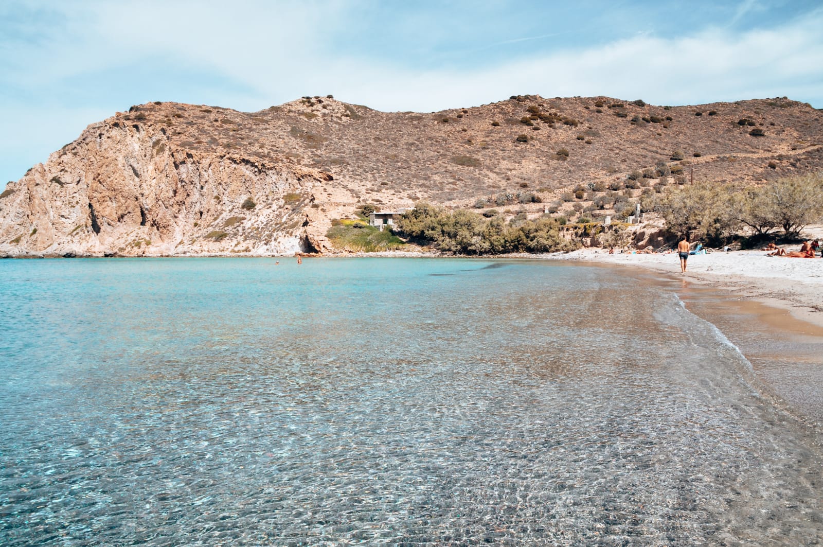 For us, Plathenia Beach was one of the best beaches in Milos, Greece | Plathenia gehört für uns zu den besten Milos Stränden
