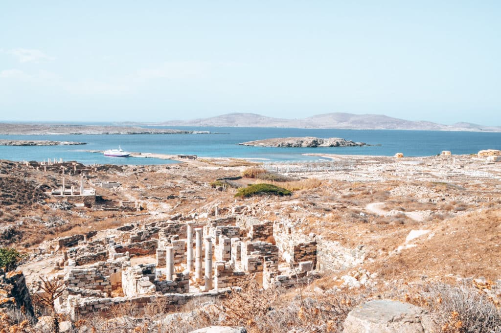 Ancient ruins in the Cyclades - alte griechische Ruinen auf den Kykladen