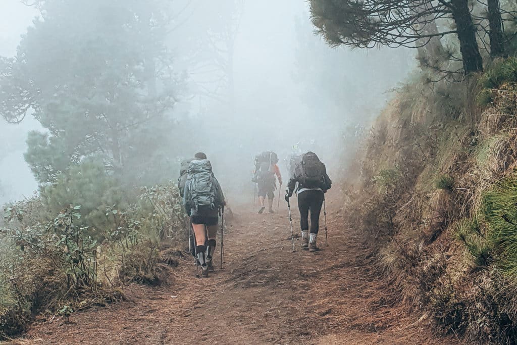 For zero waste travel you can rent hiking gear / Für zero waste auf Reisen kannst du Wanderausrüstung leihen