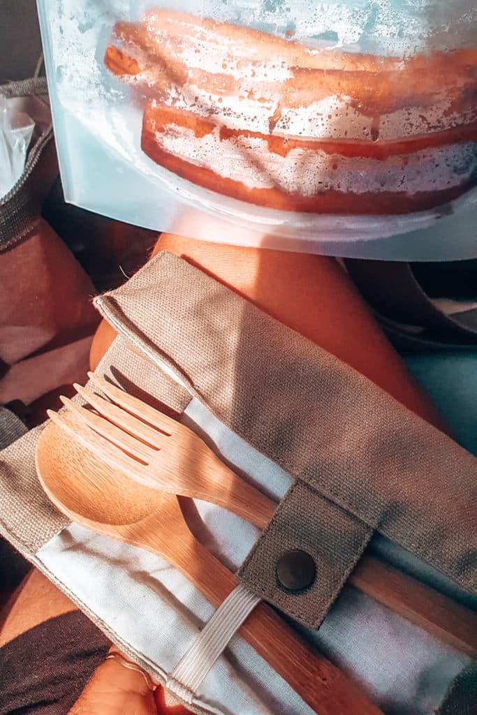 With Bamboo cutlery you can make backpacking in Honduras more sustainable / Mit Bambusbesteck kannst du die Sehenswürdigkeiten in Honduras nachhaltiger entdecken