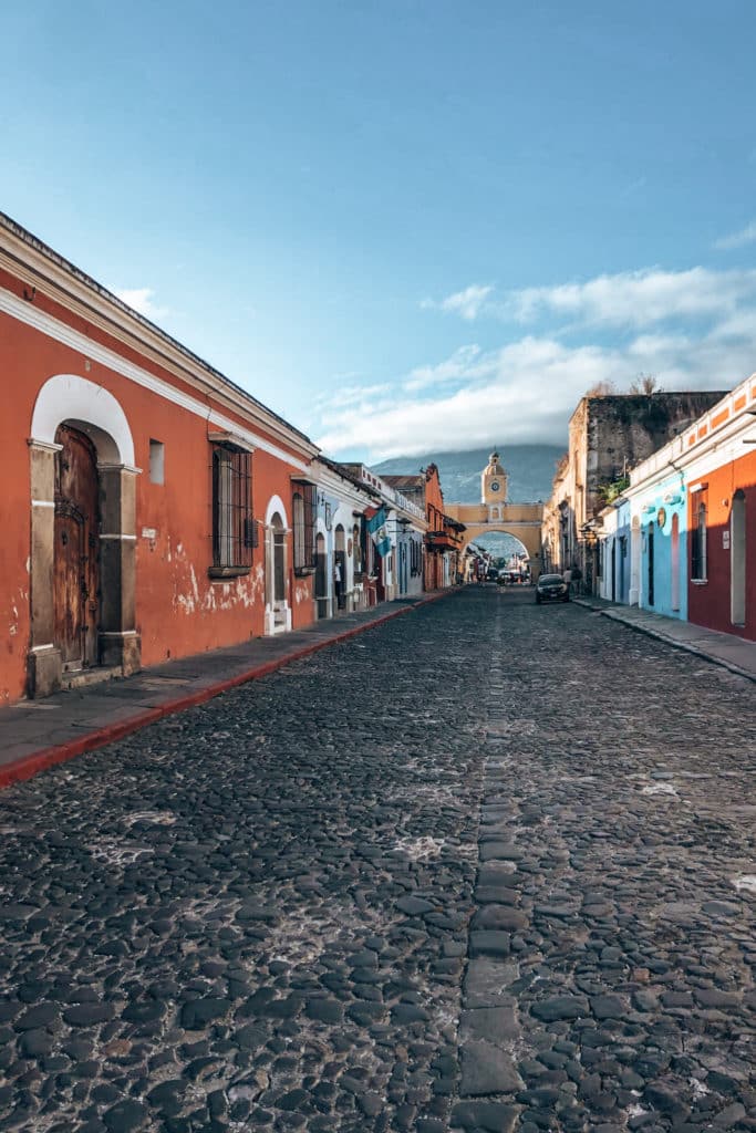 Backpacking_Guatemala_itinerary_Antigua A visit in Antigua is a must on your Guatemala backpacking itinerary / Antigua darf bei der Guatemala Backpackig Route nicht fehlen