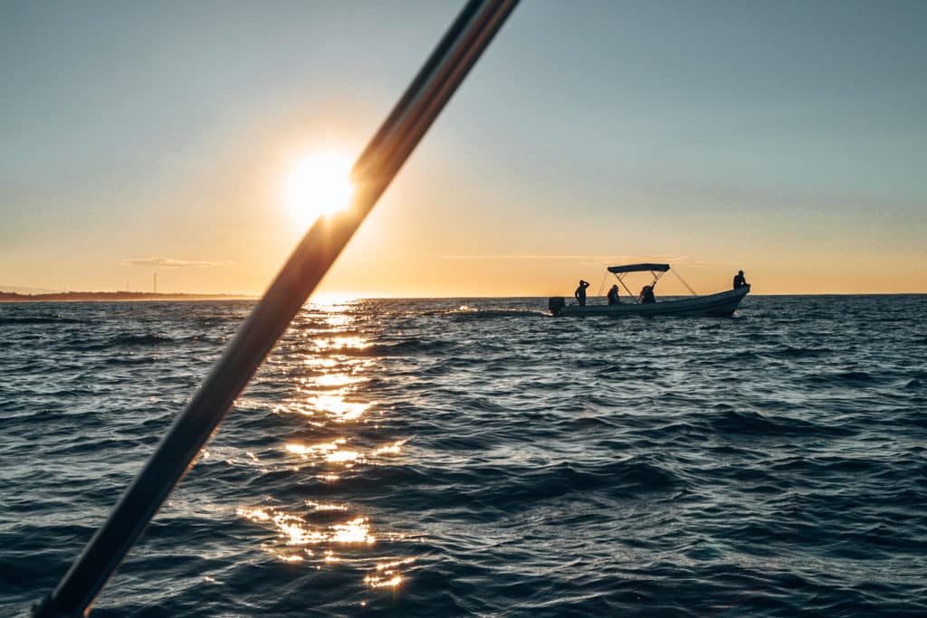 A boatride in Guatemala