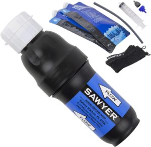 Is Sawyer as good as the best filtered water bottle? / Kann Sawyer mit dem besten Wasserfilter fürs Reisen mithalten?