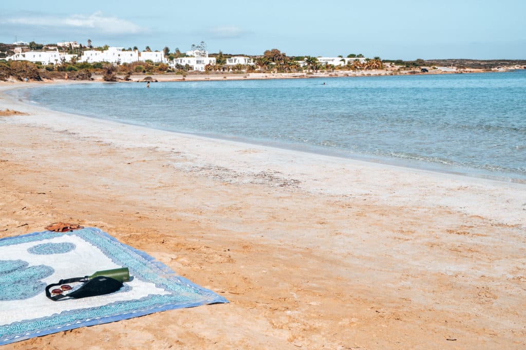 Sustainable sunscreen is a must on the beach