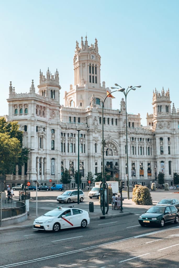 Madrid-highlights-cibeles Plaza de Cibeles is one of the most famous highlights in Madrid