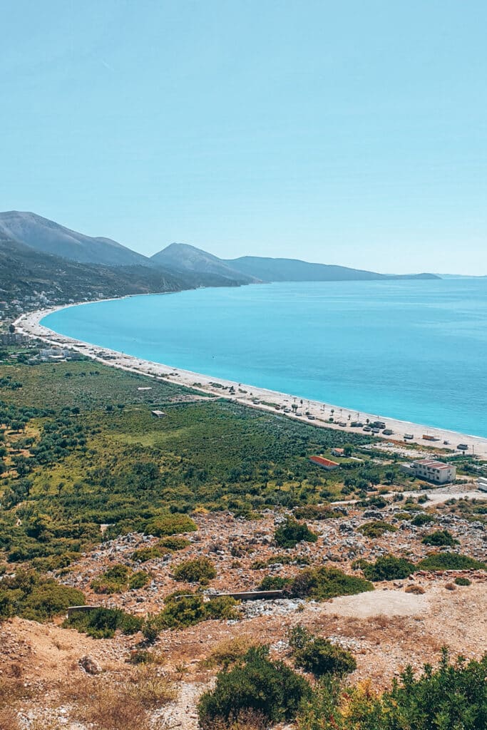 Albania_itinerary_jillonjourney (17) Borsh, one of the best beaches in Albania / Borsh, einer der schönsten Strände in Albanien
