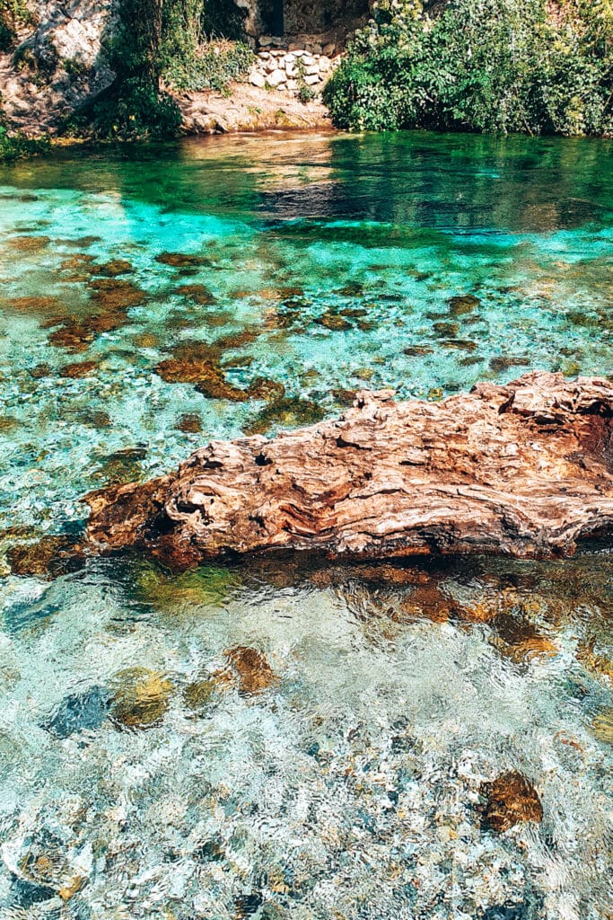 Albania_itinerary_jillonjourney (23) Clear water on the Blue Eye, what a highlight on any Albania itinerary