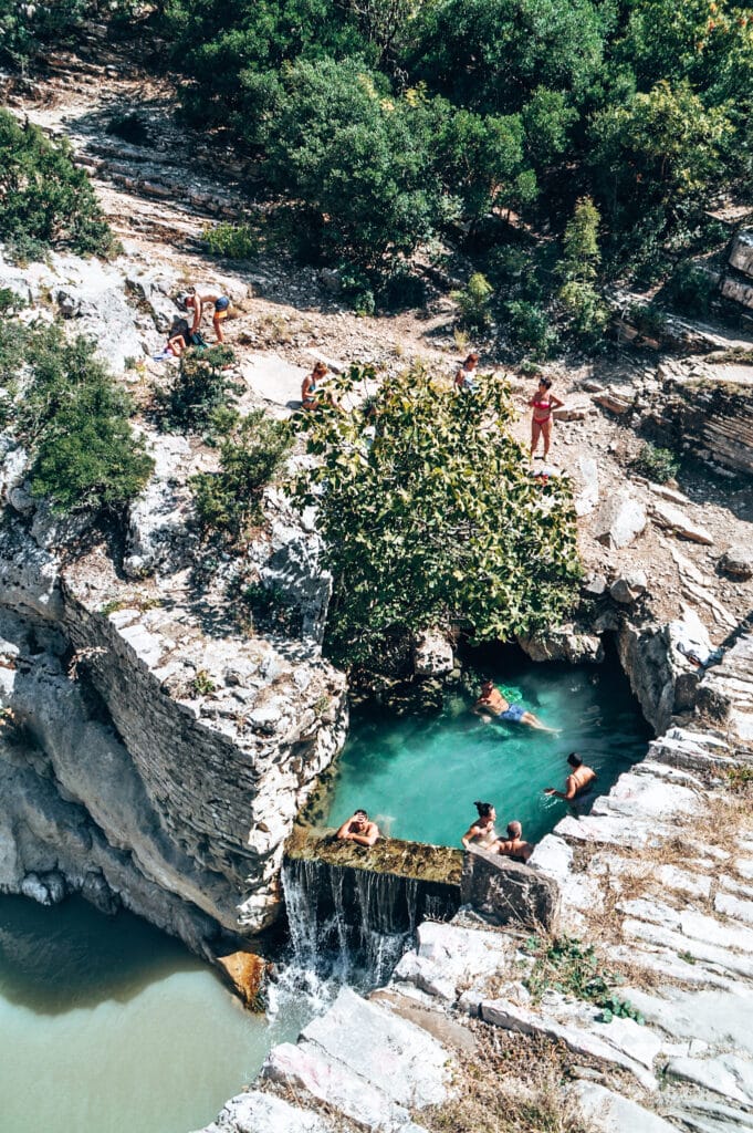 Albania_itinerary_jillonjourney (43) Thermal baths of Benje, a popular destination on any Albania itinerary