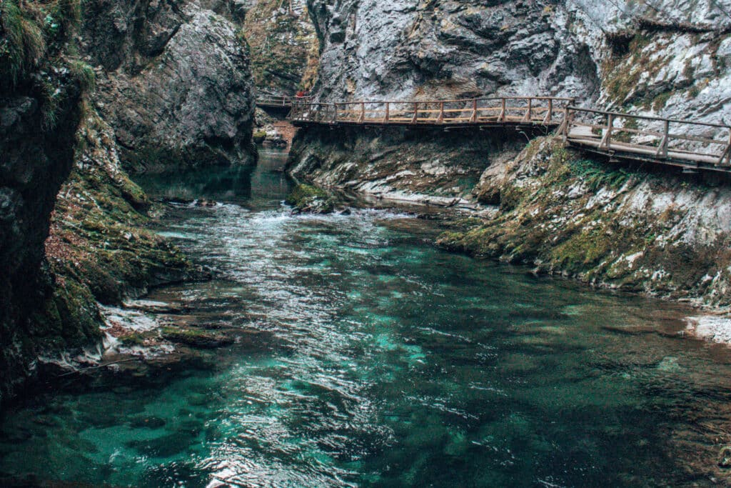 Vintgar Gorge can't be missed on a Slovenia itinerary / Vintgar Schlucht darf unter den Slowenien Sehenswürdigkeiten nicht fehlen