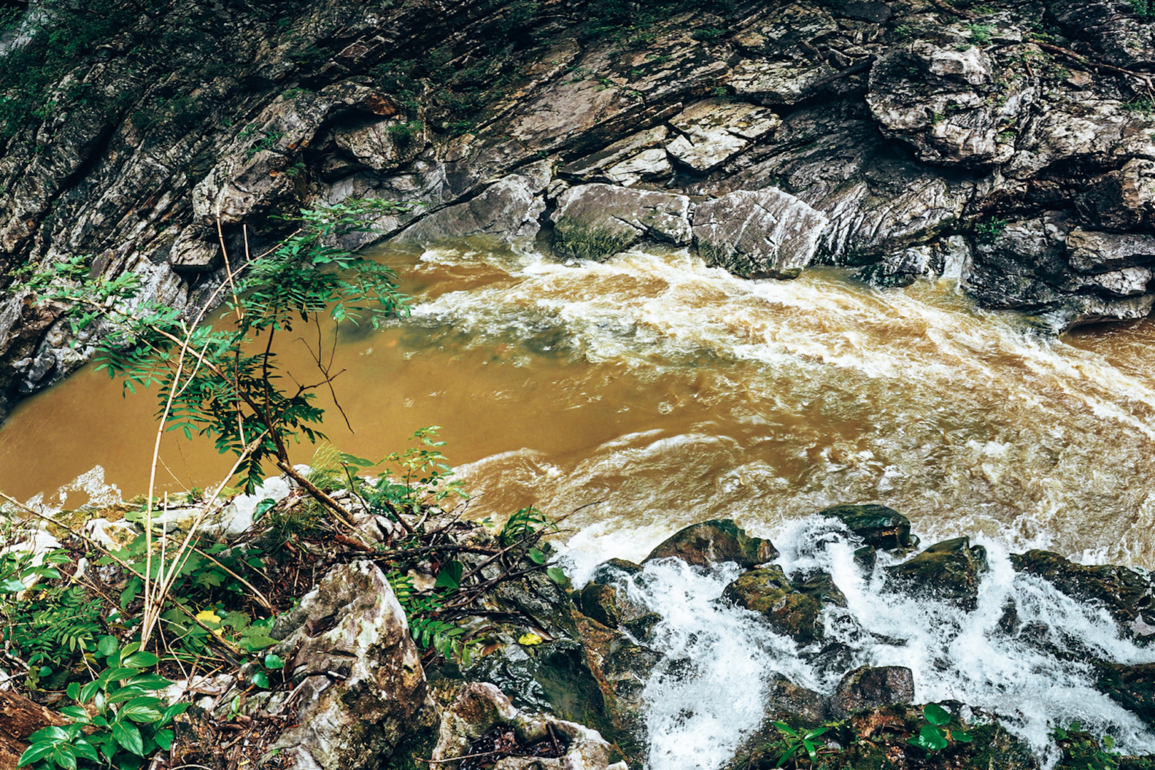 Rio Sauce at El Boqueron, a great place for ecotourism in Guatemala