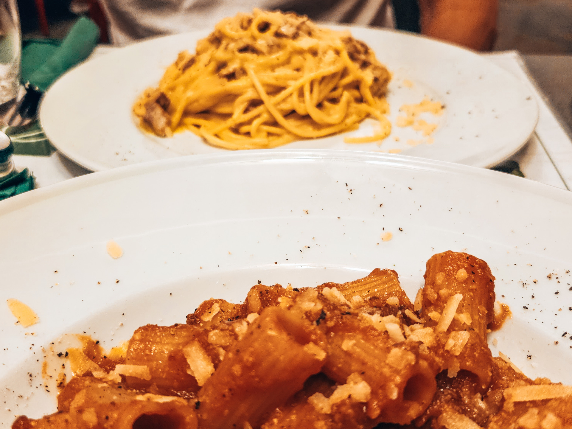 Vegan Carbonara in Rome / Veganer Urlaub in Rom