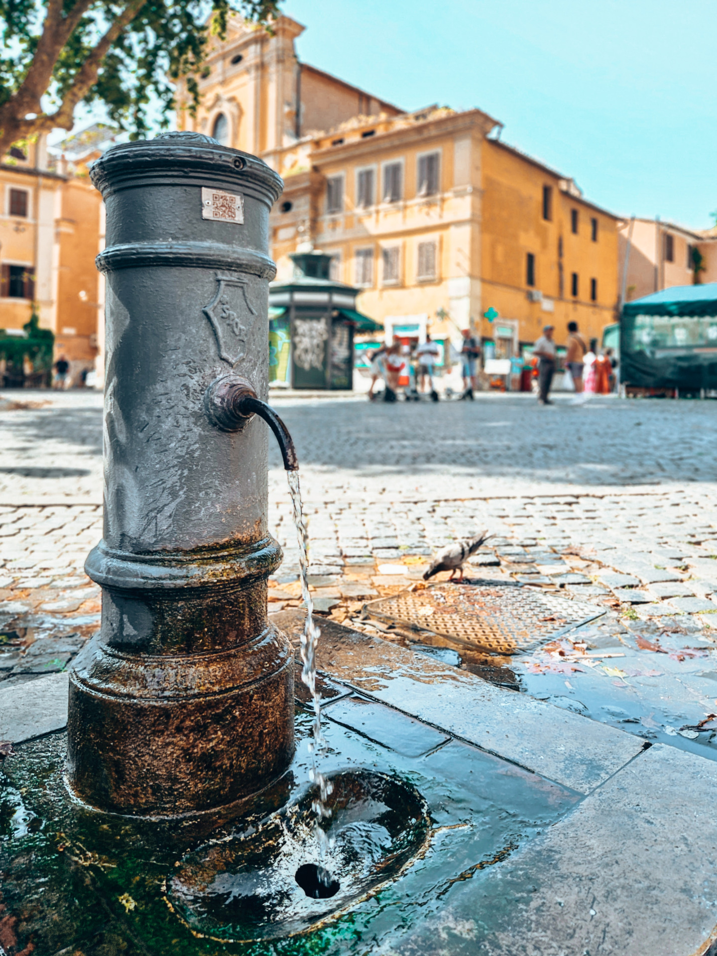 Water fountain in Rome