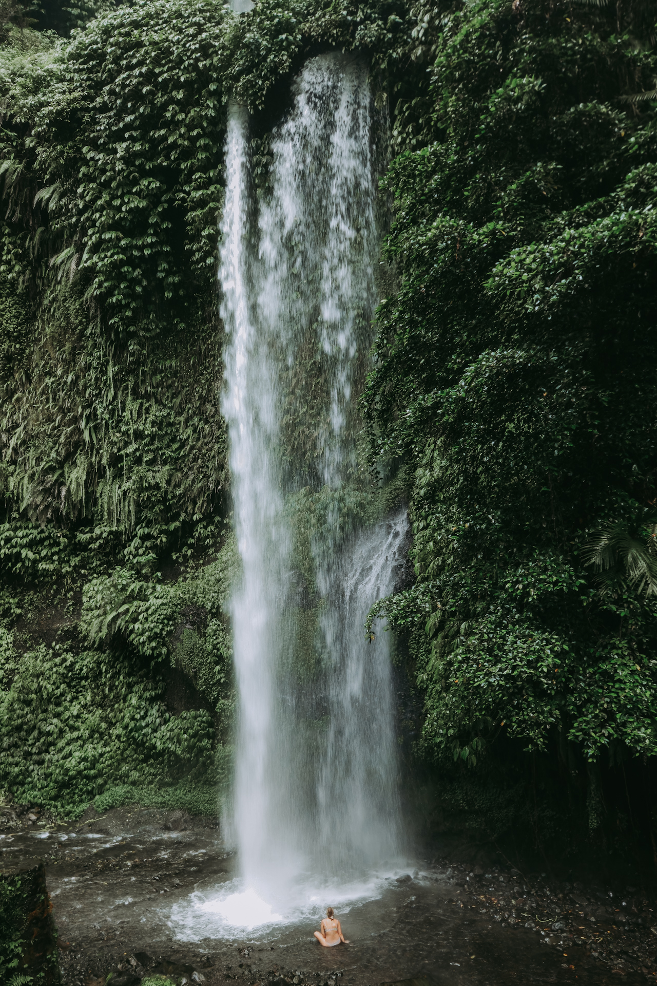 Sendang Gile waterfall, Indonesia itinerary