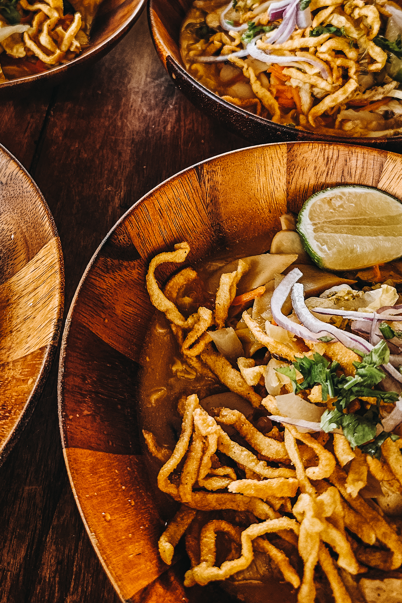 Khao Soi, a local dish from northern Thailand