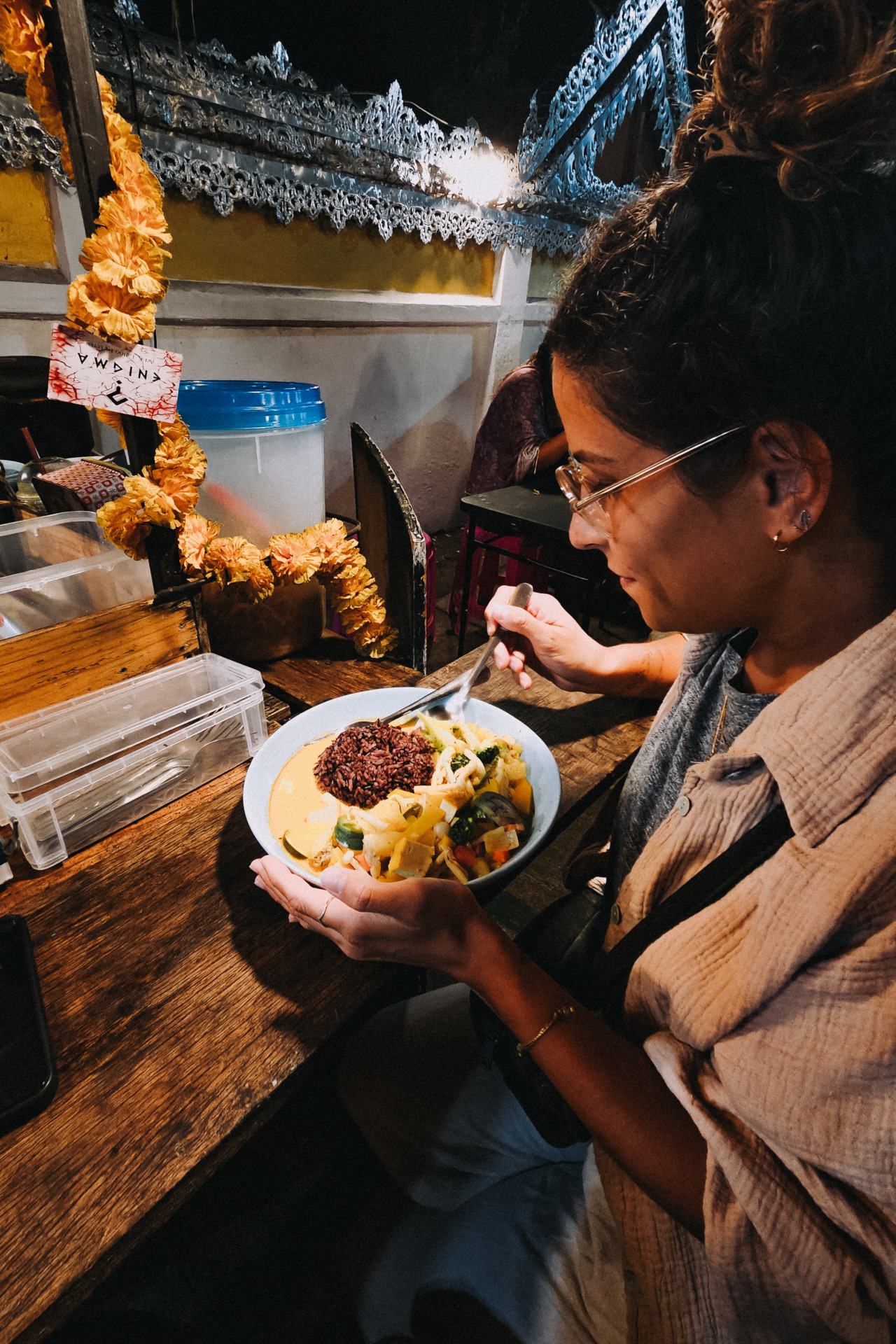 Streetfood when backpacking in Thailand
