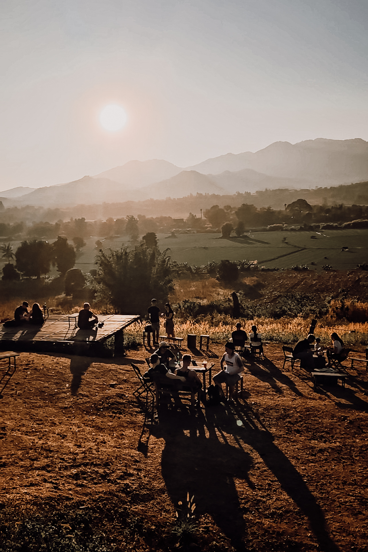 Two huts viewpoint in Pai, a highlight when backpacking in Thailand