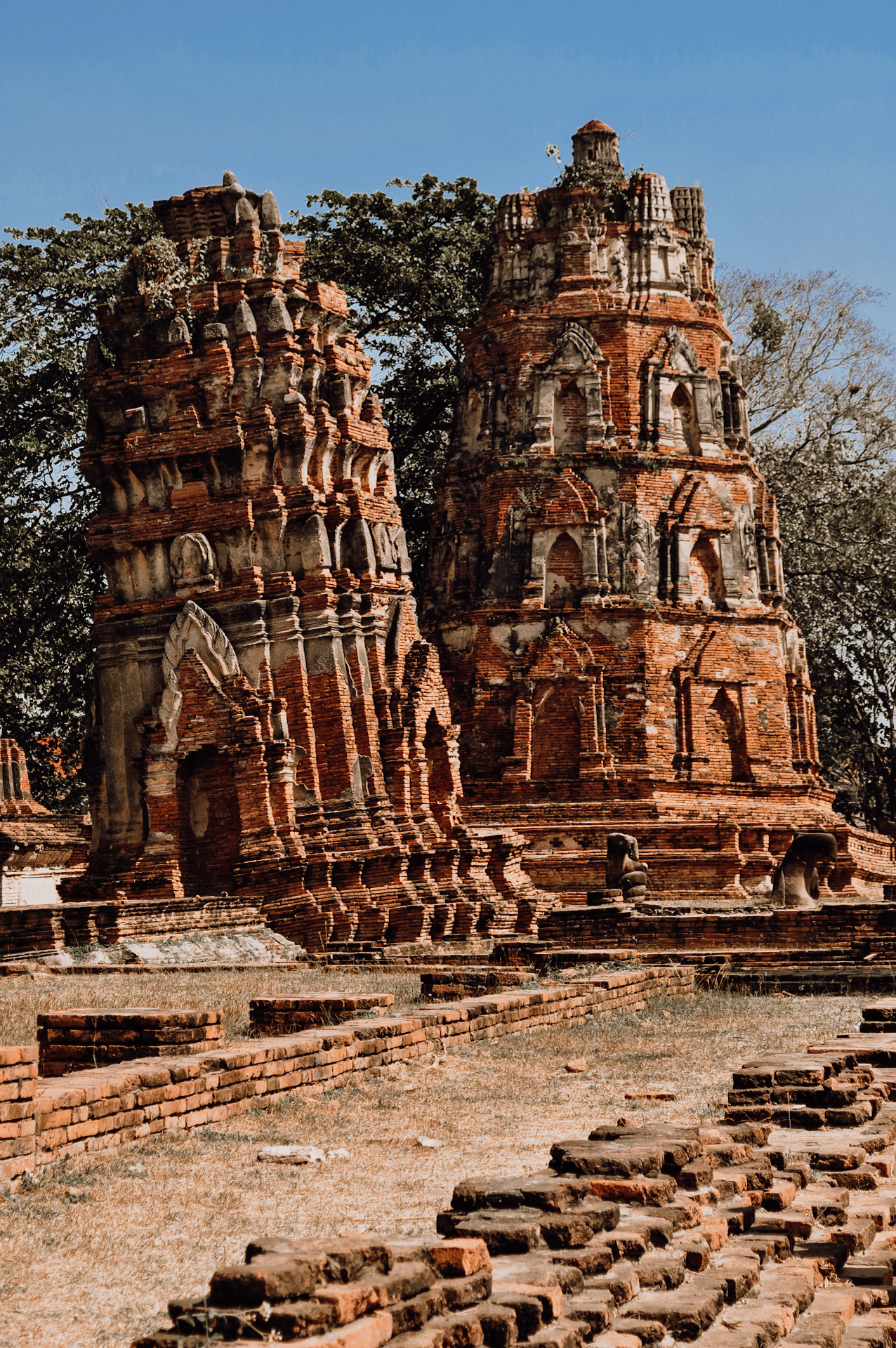 Ayutthaya pagodas