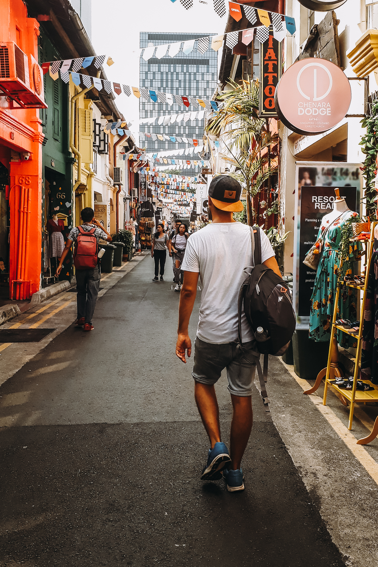 Haji Lane, one of the unique things to do in Singapore | Haji Lane, eine der schönsten Singapur Tipps