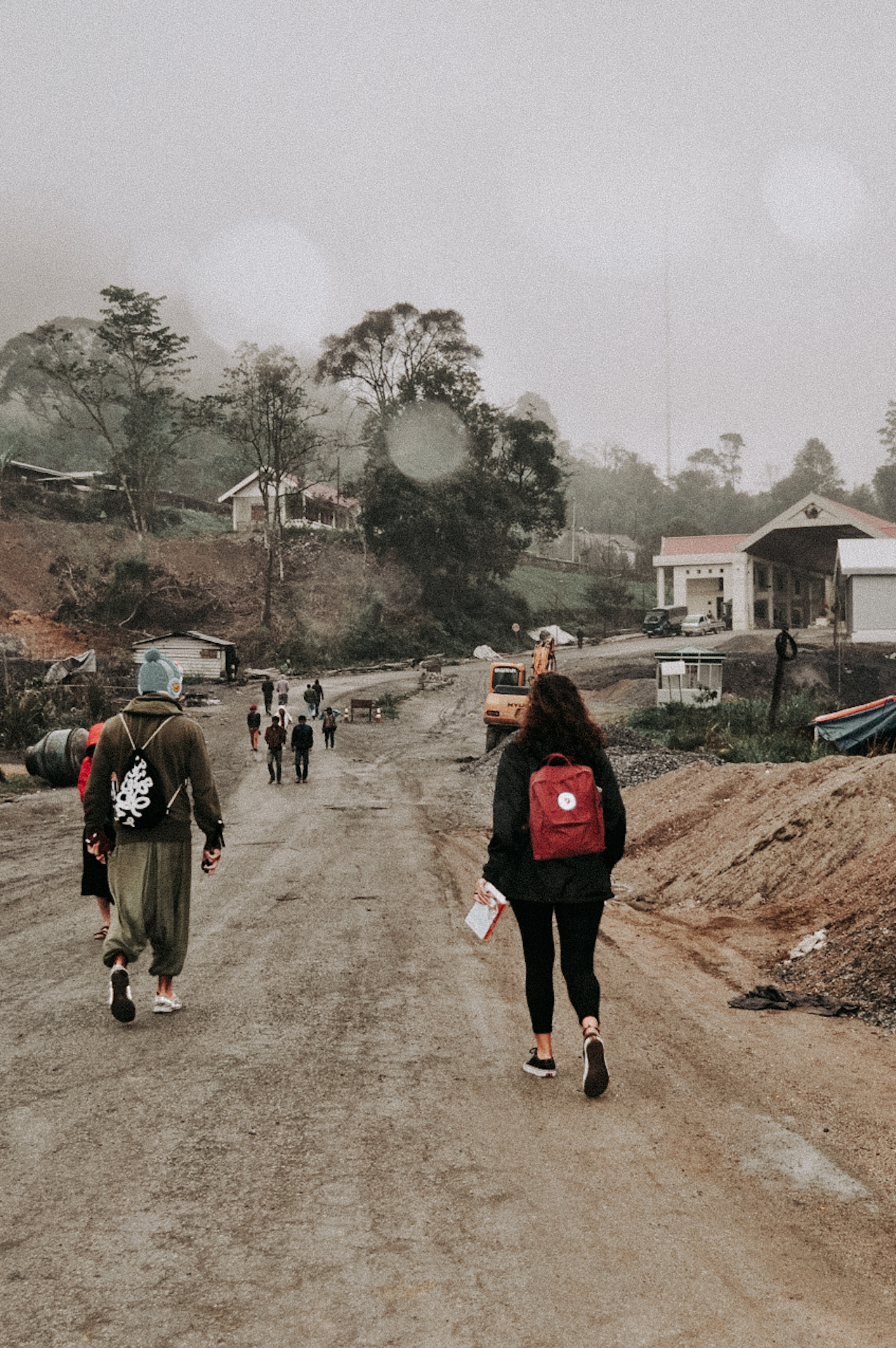 border crossing to Laos