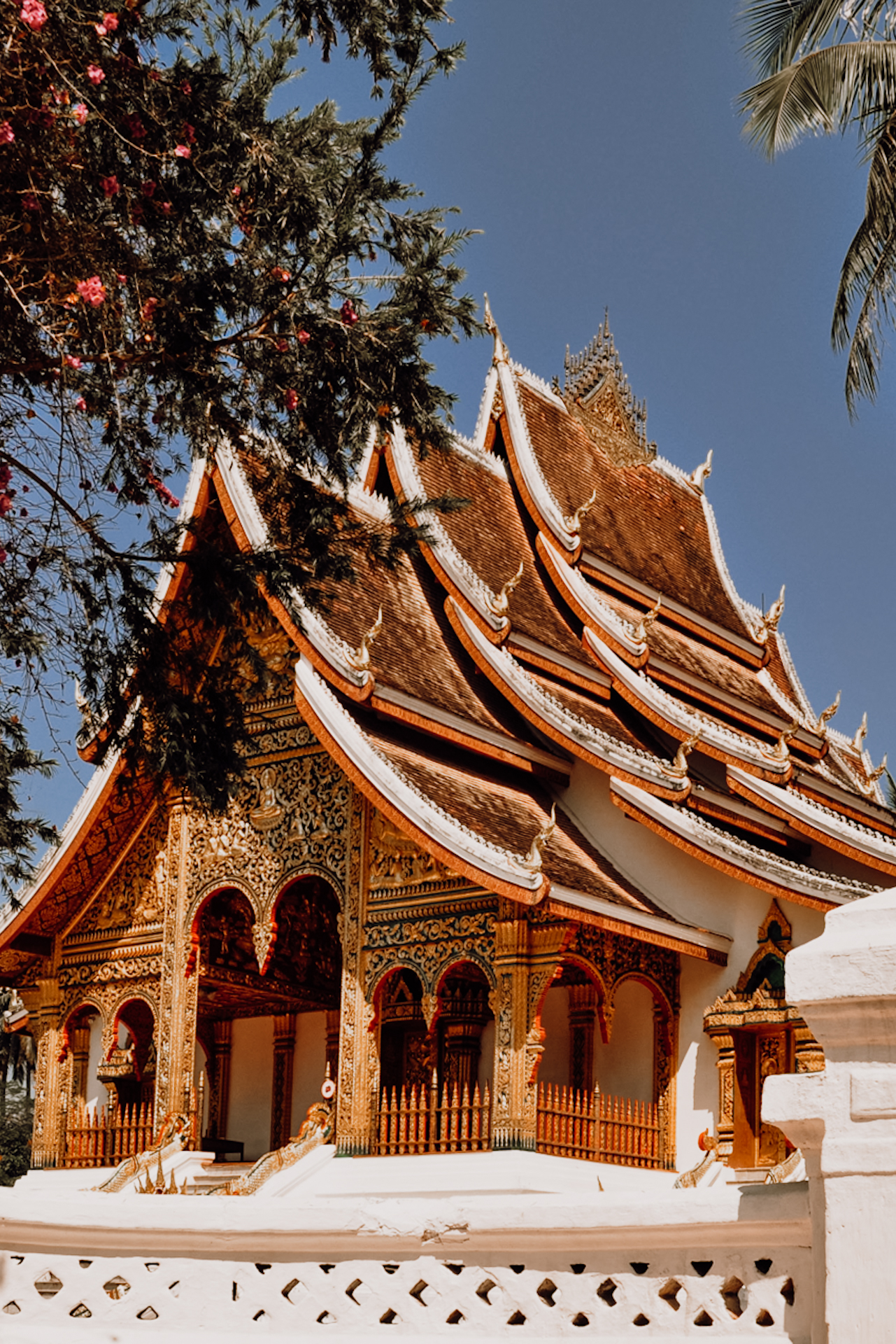 Temples in Luang Prabang on my Laos backpacking itinerary / Tempel in Luang Prabang auf meiner Laos Reiseroute