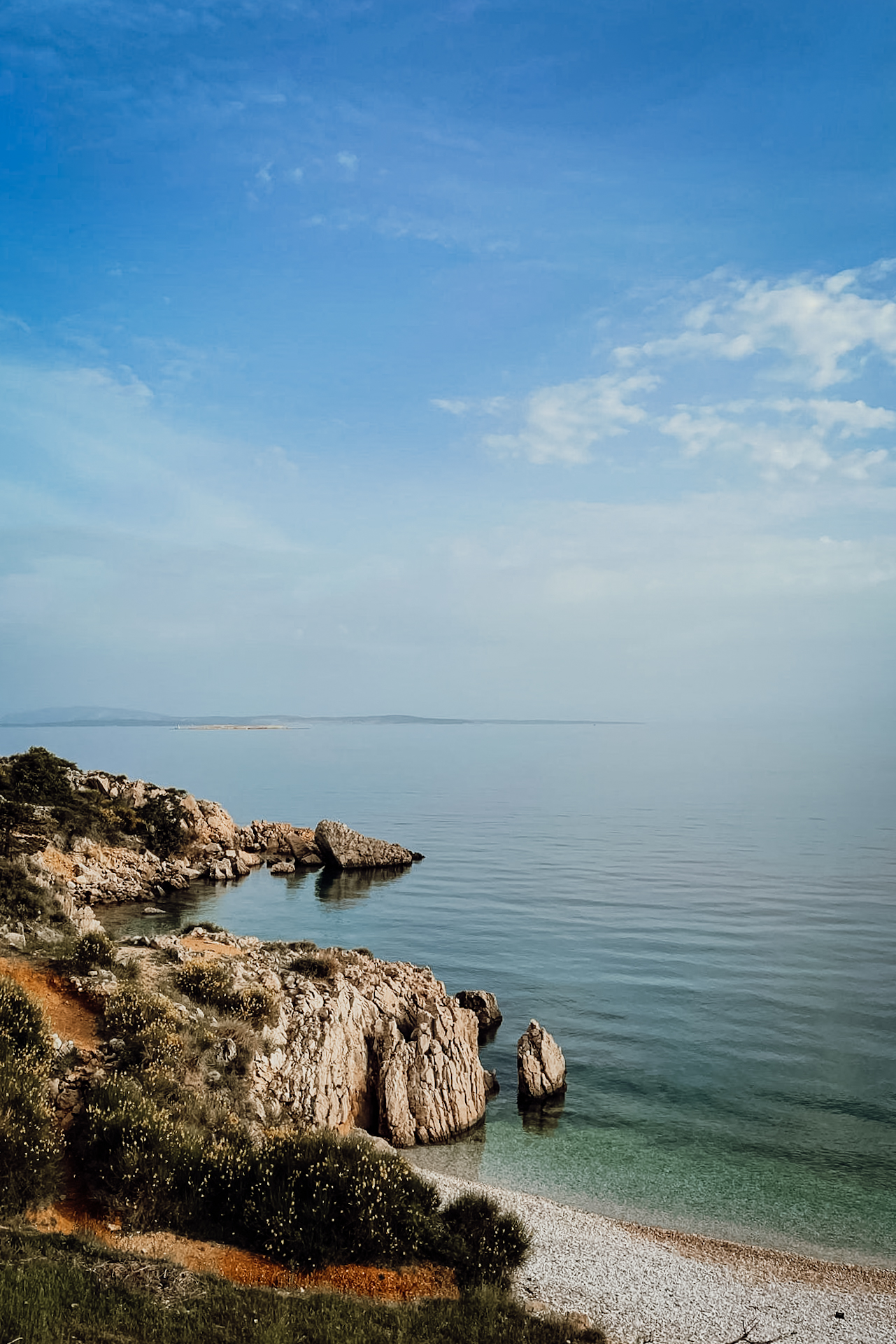beaches in Krk Island / Strände sind die beliebtesten Sehenswürdigkeiten in Krk