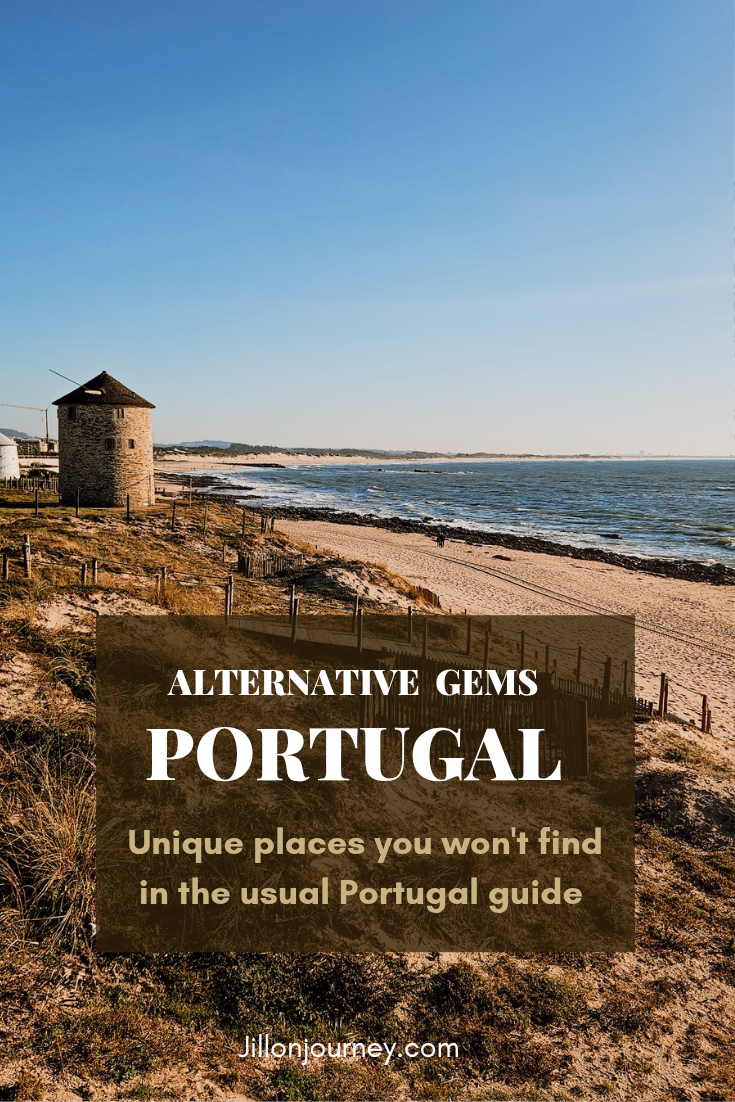 Hidden gems Portugal pinterest pin