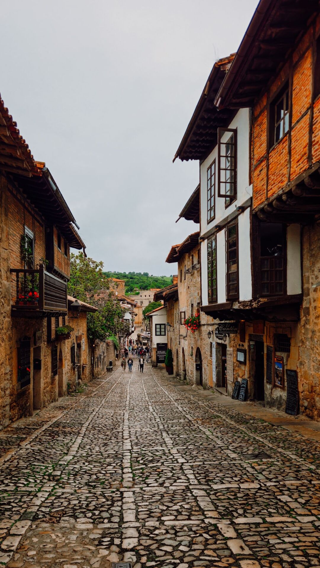 A stop in Santanilla del Mar on my Northern Spain road trip