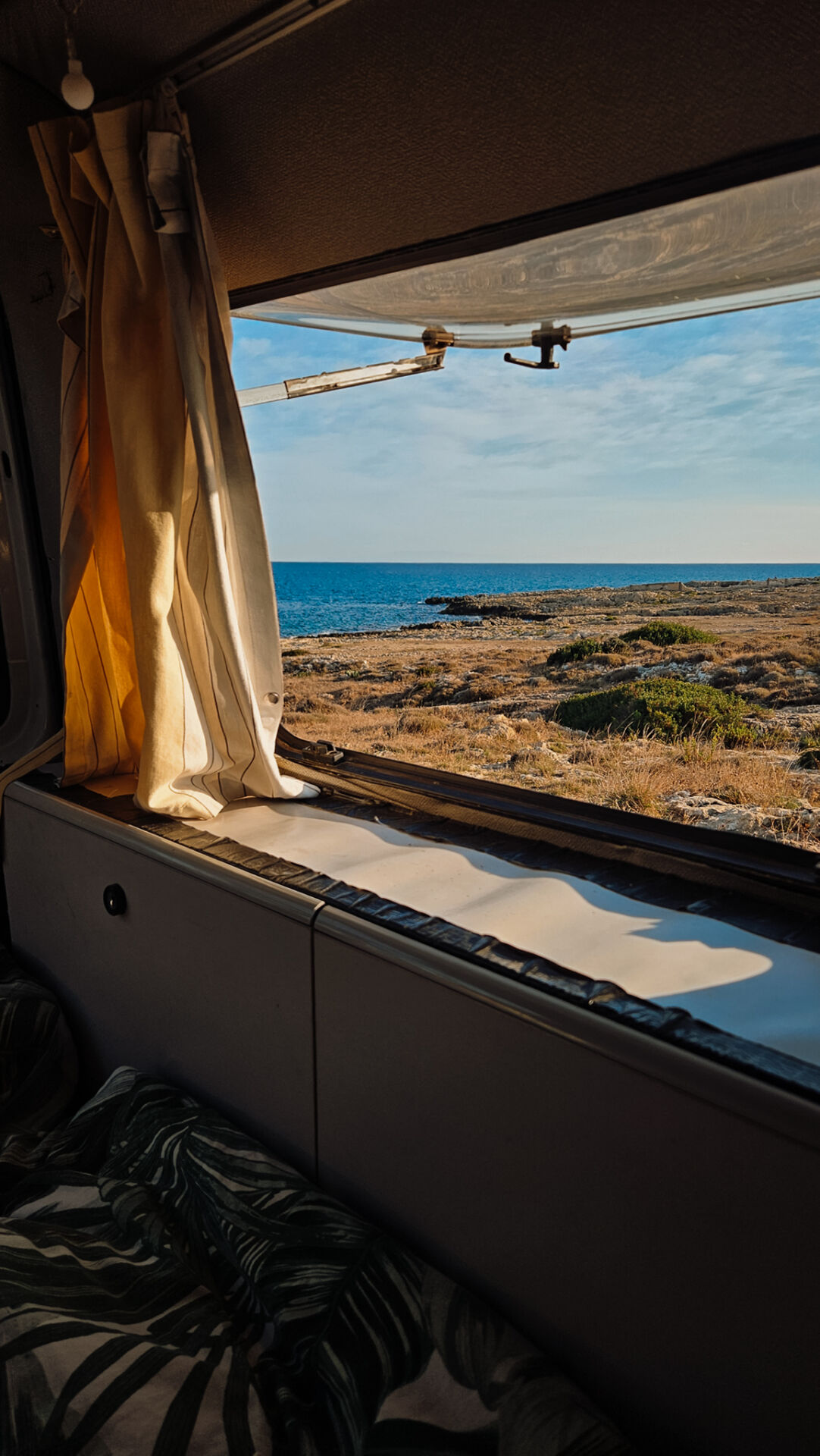 Wild camoing in Sicily