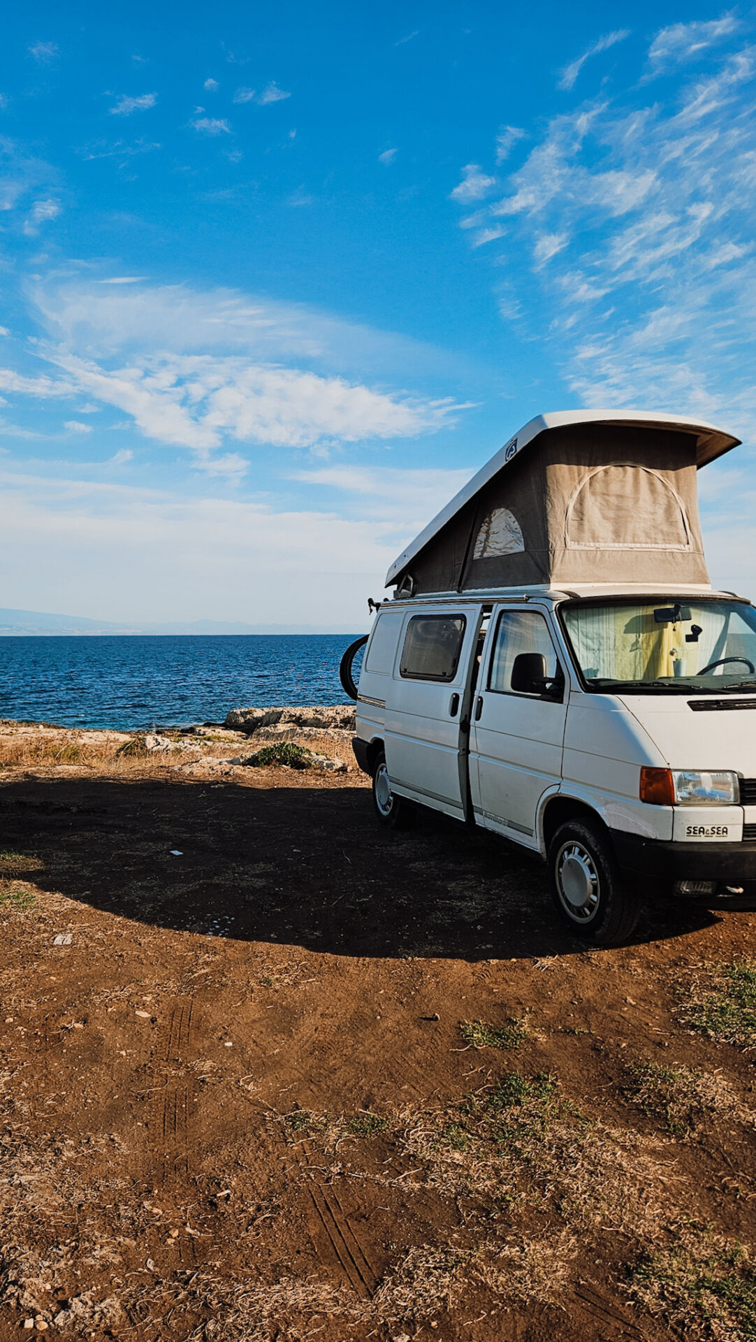 Waking up next to the sea close to Marzamemi